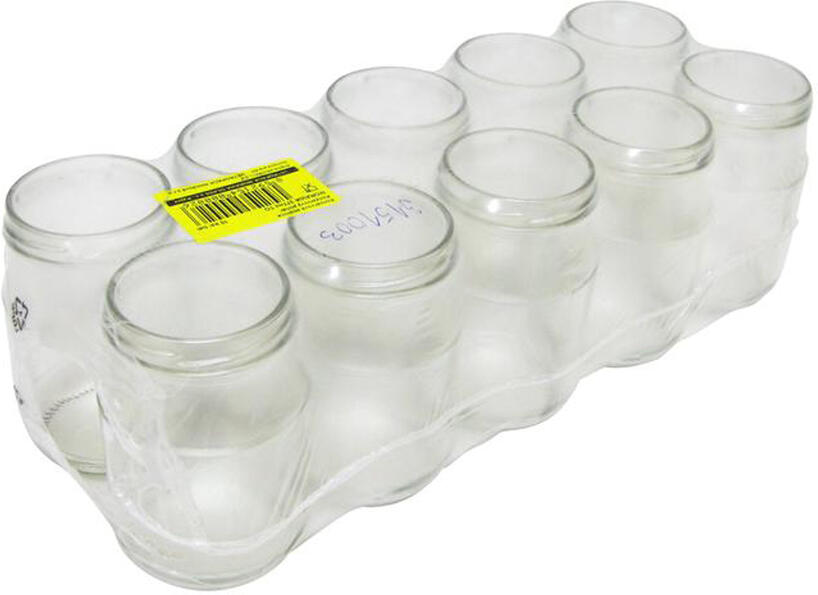 TORO zavařovací sklenice 377ml TWIST uzávěr 10ks