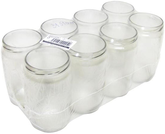 TORO zavařovací sklenice 720ml TWIST uzávěr 8ks