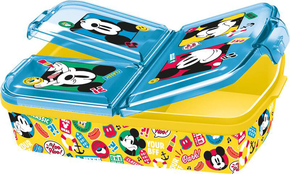 STOR plastový svačinový box 17,5x14x5,5cm MICKEY