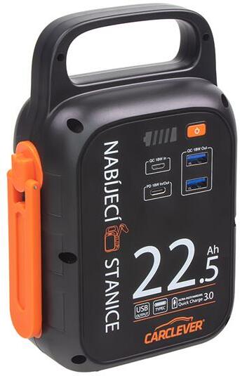 Nabíjecí stanice CARCLEVER 35966 22500mAh