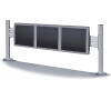Neomounts FPMA-DTB100 / Flat Screen Desk Toolbar for 3 screens (43 x 100 cm) / Silver