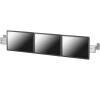 Neomounts FPMA-WTB100 / Flat Screen Wall Toolbar for 3 screens (130 cm wide) / Silver