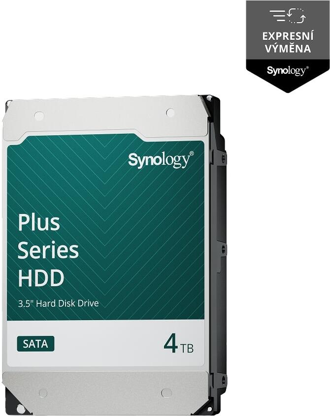 Synology HDD SATA 3.5” 4TB HAT3300-4T, 5400ot./min., cache 256MB, 3roky záruka