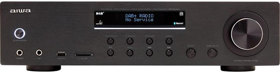 AV receiver AIWA AMR-200DAB, černý