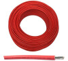 Solární kabel 10mm2, 1500V, červený, 100m TIPA