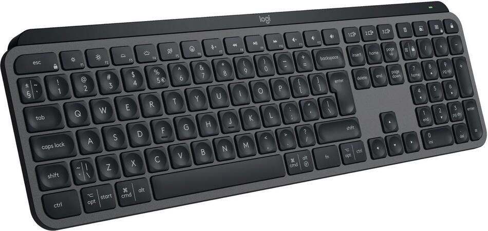Logitech MX Keys S - PALE GREY - US INT'L - BT (920-011588)