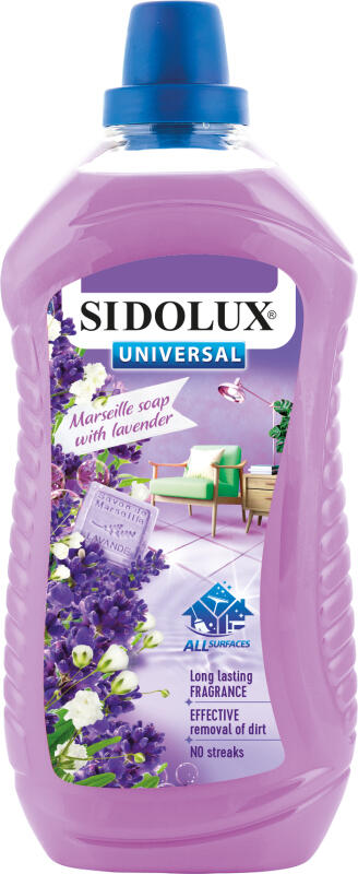 Sidolux Universal Marseille Soap with Lavender univerzální čistič na povrchy, 1 l