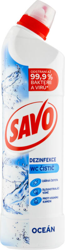SAVO WC gel Oceán 700 ml