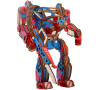 Woodcraft Dřevěné 3D puzzle Powersuit barevný Woodcraft construction kit