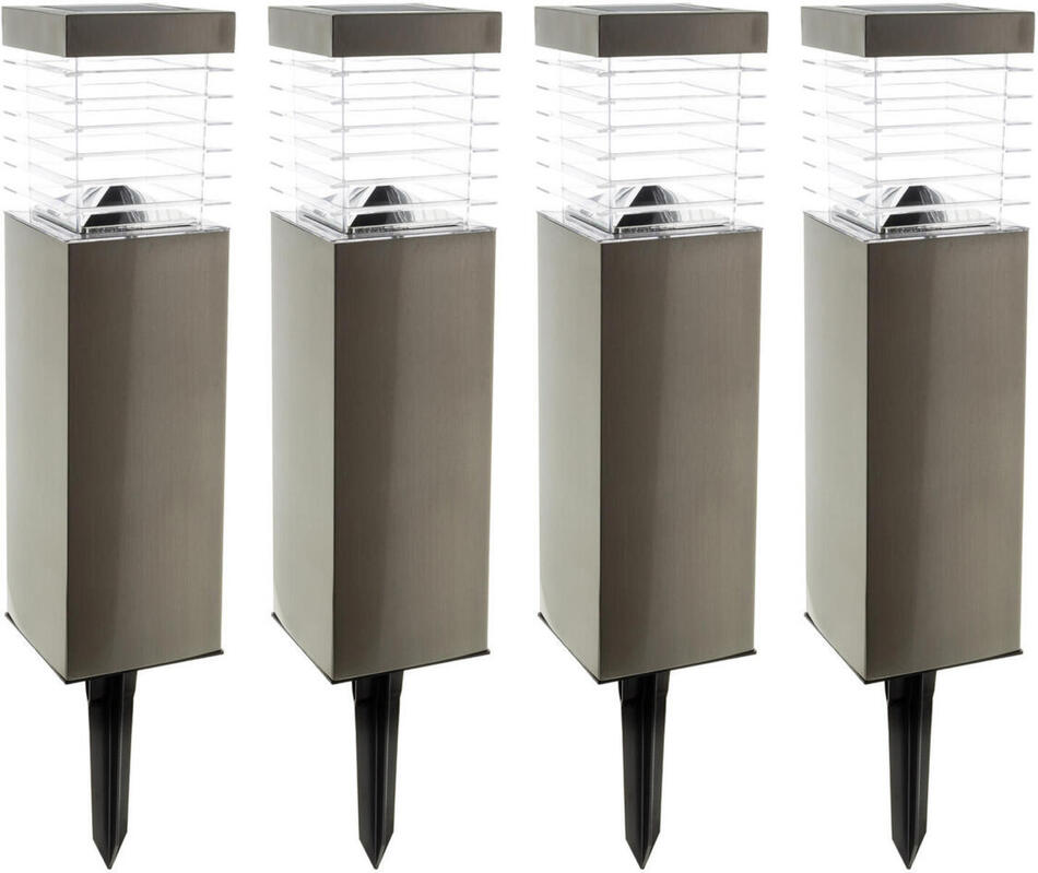 SET Venkovní solární svítidlo RETLUX RGL 108 WW, 4ks
