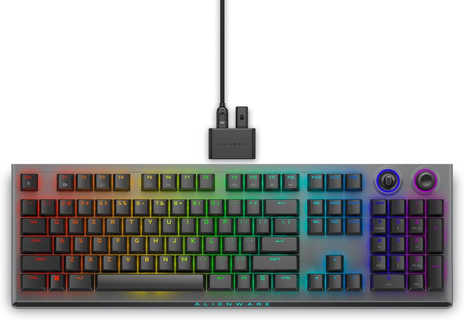 Dell Alienware AW920K/Bezdrátová USB + Bluetooth/Černá (545-BBFL)