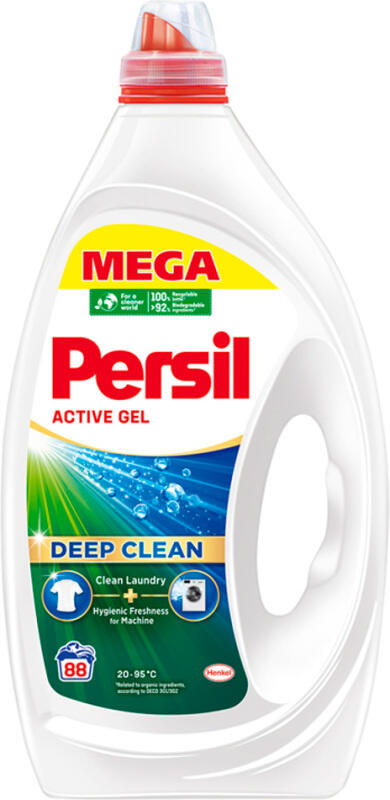 Persil Gel Regular prací gel, 88 praní, 3,96 l