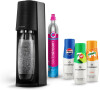SET Vrobnk sody SodaStream Terra Black + Sirup Sodastream Pepsi 440 ml + Sirup Sodastream Mirinda 440 ml + Sirup Sodastream 7UP 440 ml