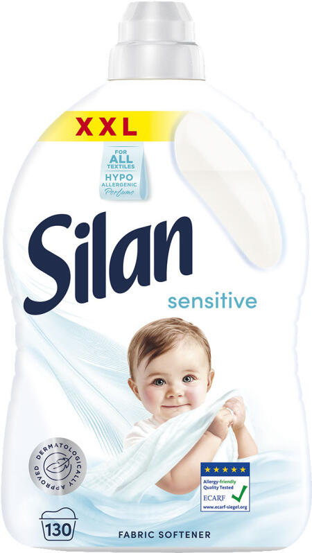 Silan aviváž Sensitive & Baby aviváž pro miminka, 130 praní, 2860 ml