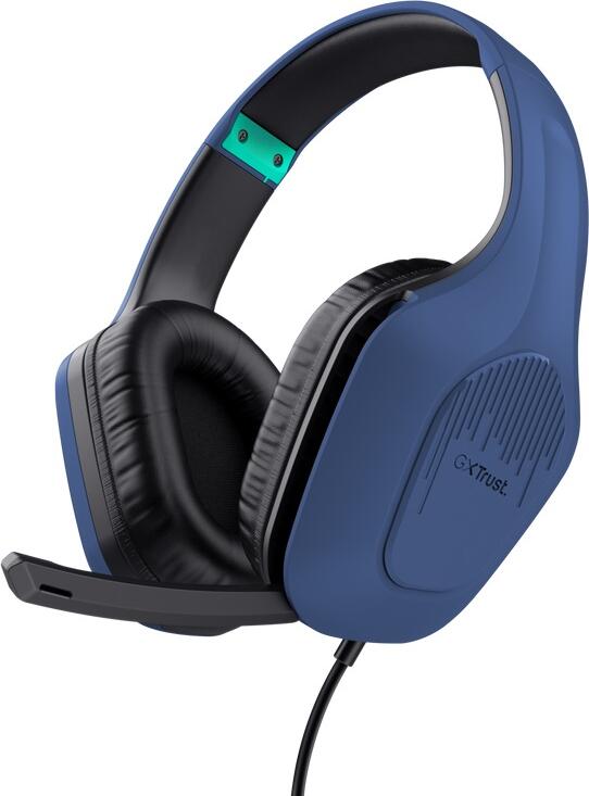 Trust GXT 415B ZIROX / Stereo / Jack / Drát / Modrá (24991)