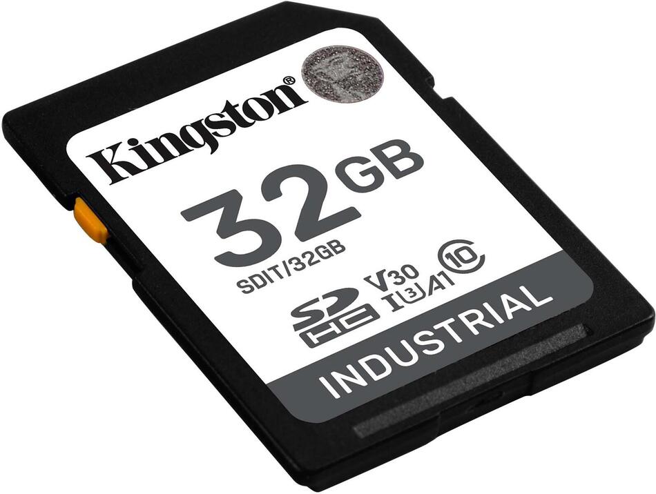 Kingston Industrial / SDHC / 32GB / UHS-I U3 / Class 10 (SDIT/32GB)