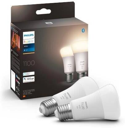Hue White sada 2x žárovka LED E27 A60 9,5W 1100lm 2700K IP20 Philips HUE