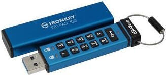 Kingston Flash Disk IronKey 64GB Keypad 200 encrypted USB flash drive (IKKP200/64GB)