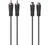 Hama prodlužovací audio kabel 2cinch 3 m stereo