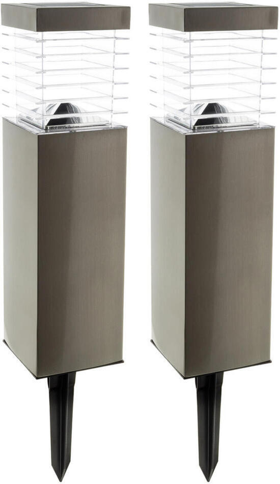 SET Venkovní solární svítidlo Retlux RGL 108 WW, 2ks
