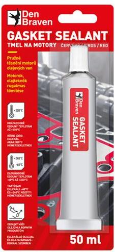 Gasket sealant DEN BRAVEN červený 50ml