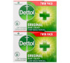 Tuhé mýdlo Dettol Antibacterial Original, 2X100 ml