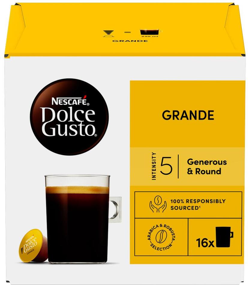 Kapsle Nescafé Dolce Gusto NESTLE Dolce Gusto Grande 16 ks