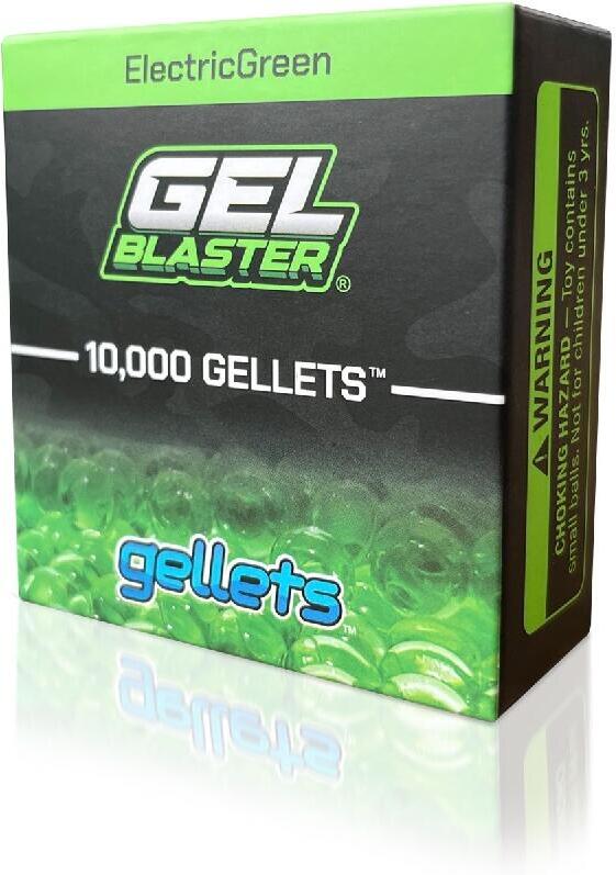 Vodní kuličky Gel Blaster Gellets - Electric Green 10k