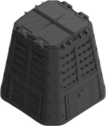 ROJA Kompostér 480 L - černý
