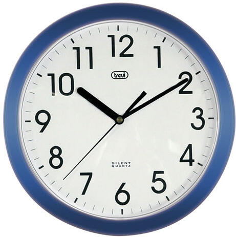 Nástěnné hodiny Trevi, OM 3301, modré, 25cm