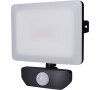 LED reflektor Solight Quick se sensorem, 20W, 1700lm, 4000K, IP44, černý