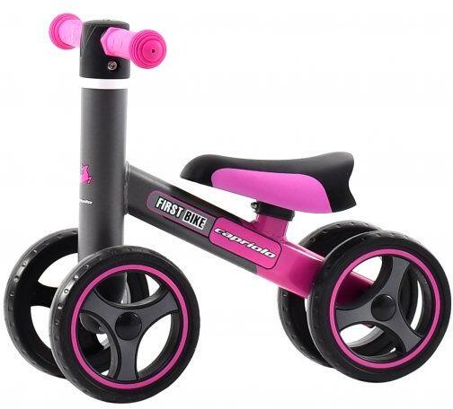 Odrážedlo Capriolo MINI Bike CAPRIOLO Pink ocel