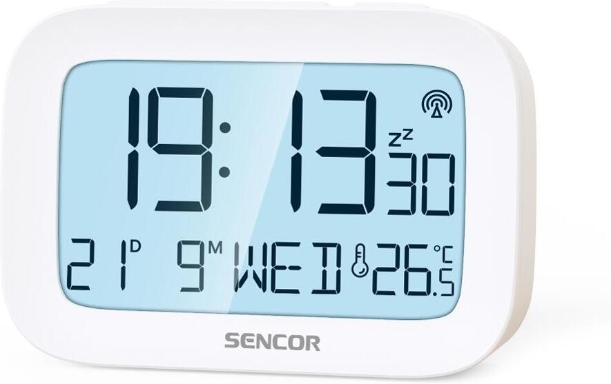 Budík s teploměrem Sencor SDC 2200