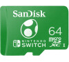 SanDisk Nintendo Switch micro SDXC, Yoshi Edition 64 GB 100 MB/s A1 C10 V30 UHS-1 U3