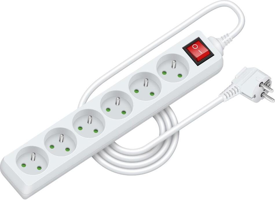 Prodlužovací kabel Retlux RPC 32 prod.pří. 2m/6 3×1,0mm
