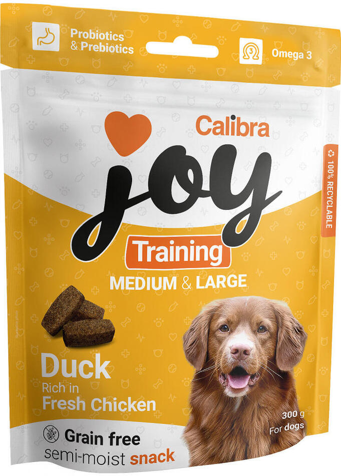 Calibra Joy Dog Training M&L Duck&Chicken 300g