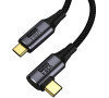 Kabel OEM GEN 3x2 USB4, thunderbolt 3 zahnutý, 1.2m