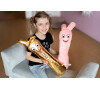 Bludišťák 50 cm růžový