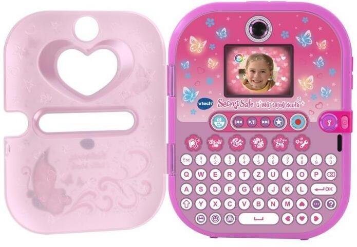 Interaktivní hračka Vtech Můj tajný deník - Kidi Secret Safe