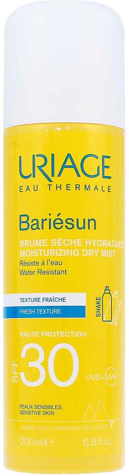 Uriage Bariésun Moisturizing Dry Mist hydratační mlha na opalování SPF 30 200 ml