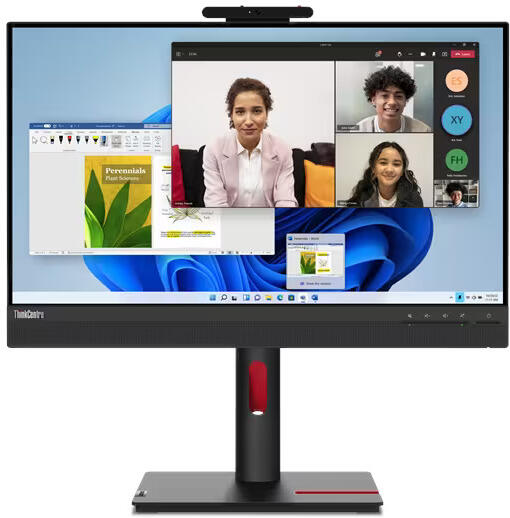 Lenovo LCD TIO24 G5 23,8" IPS / 16:9 / 1920x1080 / 6ms / 250 nits / HDMI / DP / Pivot / VESA / Tiny support/černá (12NAGAT1EU)