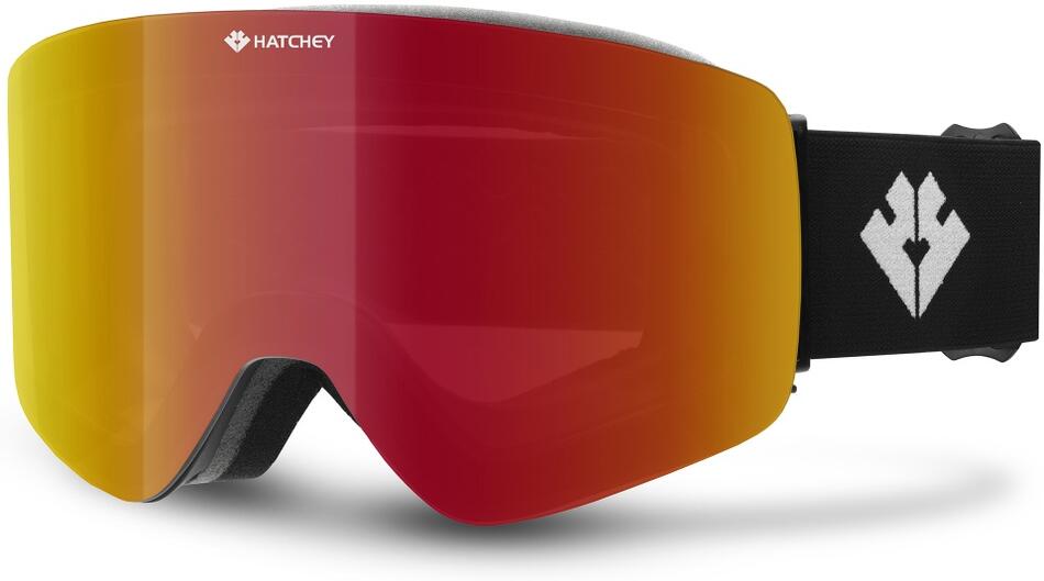 Lyžařské brýle Hatchey Fenix, black / full revo black red