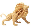 Woodcraft Dřevěné 3D puzzle lev Woodcraft construction kit