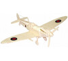 Woodcraft Dřevěné 3D puzzle spitfire Woodcraft construction kit