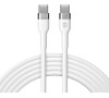 Kabel Forever Flexible USB-C/USB-C 1m 60W bílý