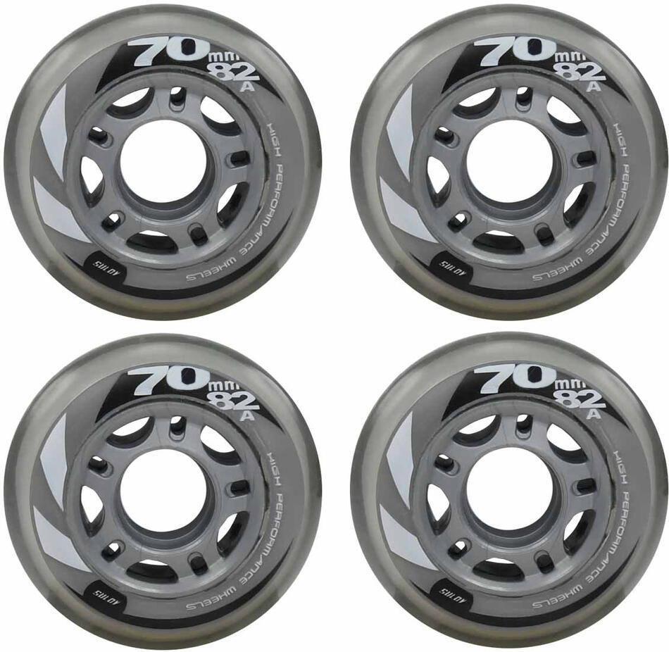 Set koleček pro In-line PU82A OSTATNÍ, vel. 70x24, 4ks