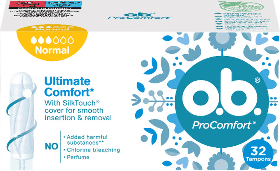 O.B. ProComfort Normal tampony 32 ks