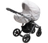 Pláštěnka na kočárek New Baby Basic šedá