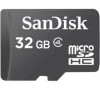 Sandisk/micro SDHC/32GB/Class 4/+ Adaptér/Černá (SDSDQM-032G-B35A)