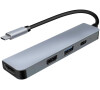 Solight 4v1 USB-C hub